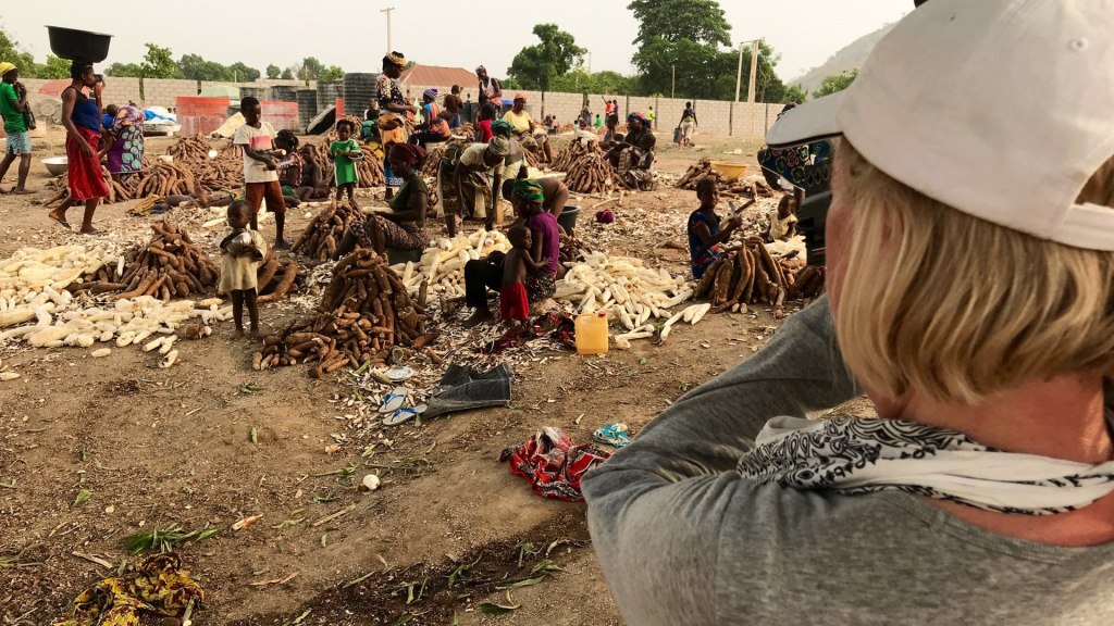 DP Claudia Raschke in Nigeria Photo by Lucas Millard